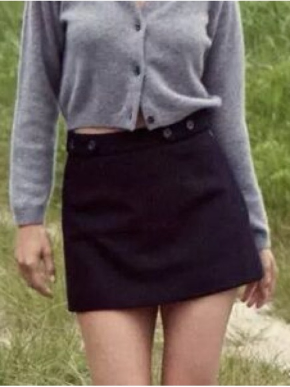 DOEN CHIERI SKIRT -- DEEP NAVY | Size 4 |